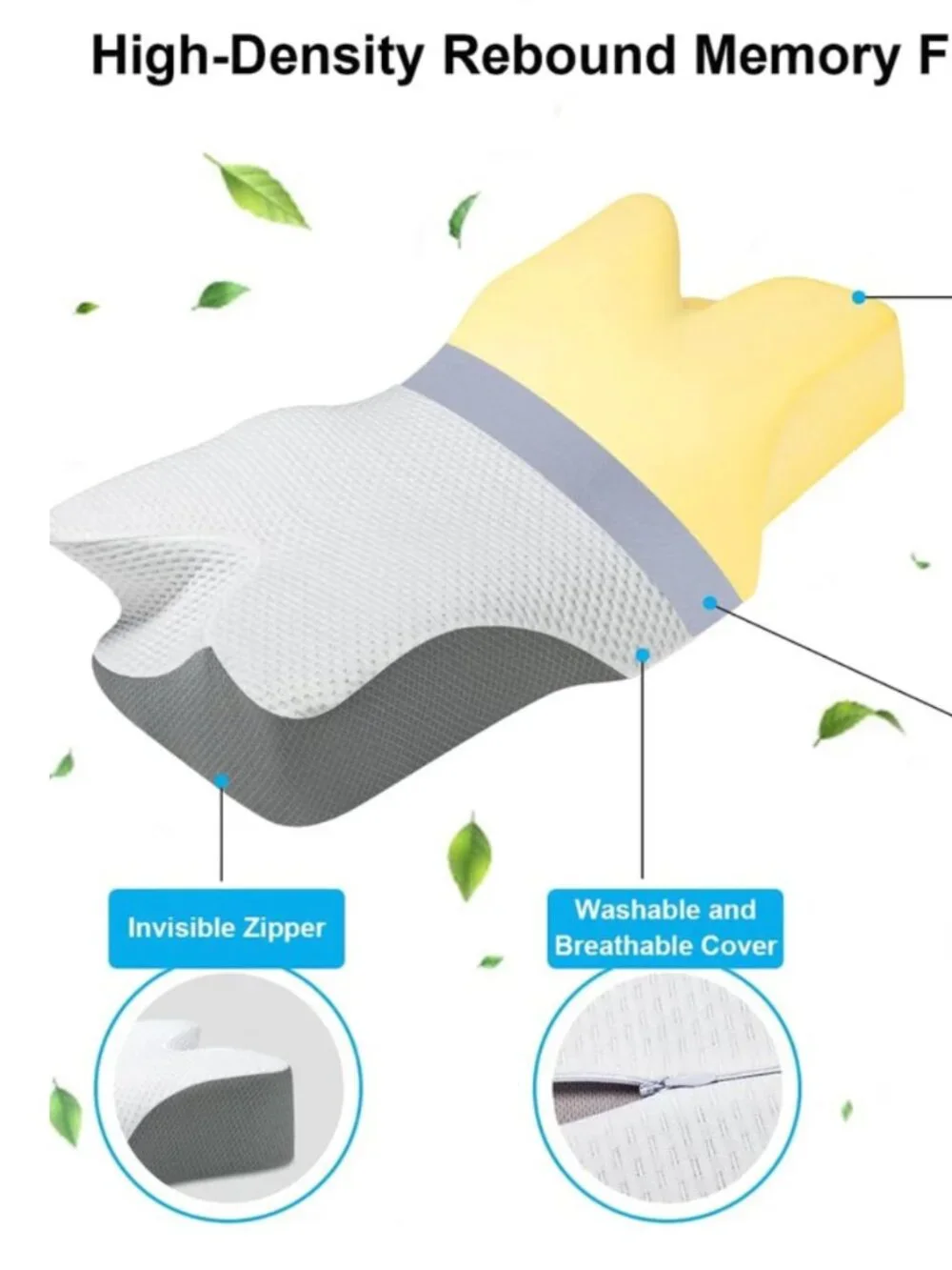 Sleep Pillow Ergo Z with pillow case